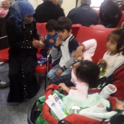 6 Çocuklu Aile Devlet Hastanesine Sığındı