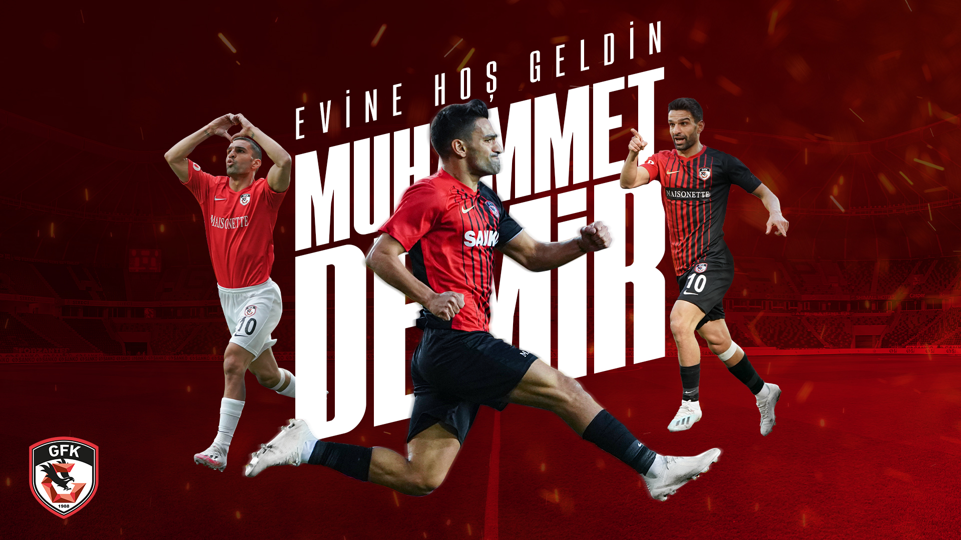 Muhammet Demir yeniden Gaziantep FK’da