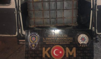 6 bin litre kaçak akaryakıt ele geçirildi