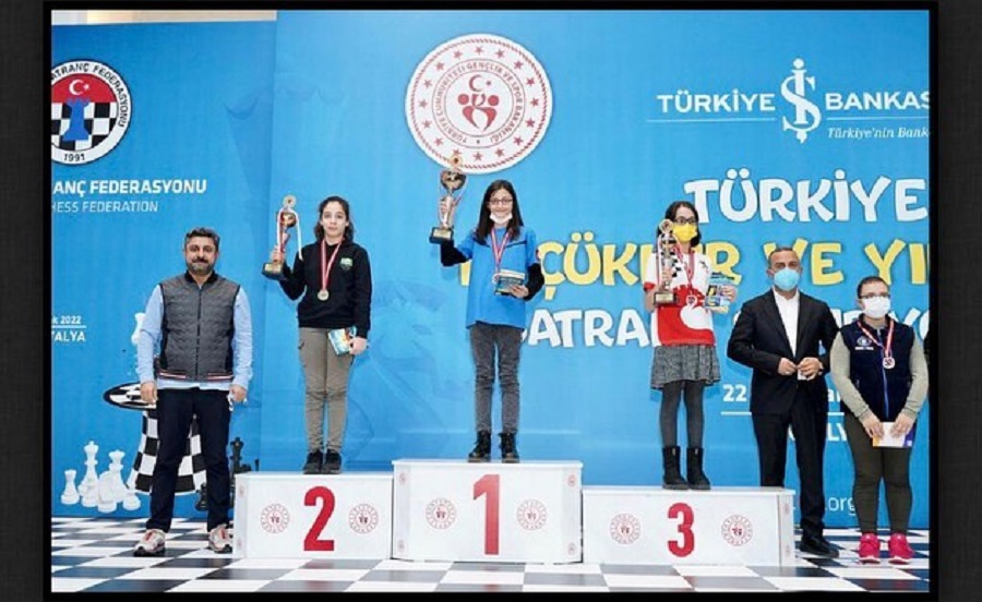 GKV Özel Okulları öğrencisi Beren Kalyoncu Türkiye İkincisi