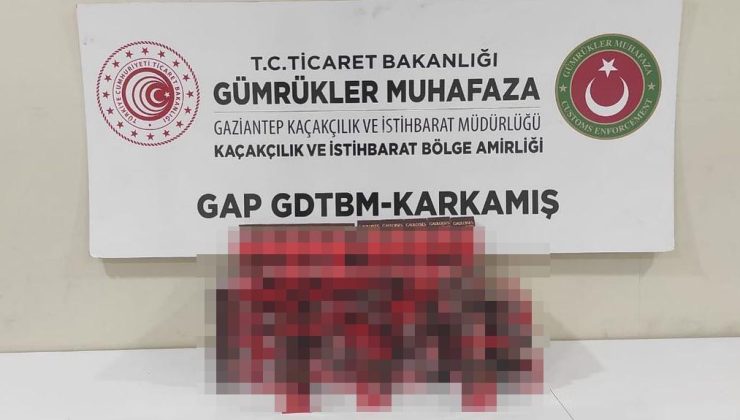 GAP Gümrük kapılarında kaçakçılık operasyonları