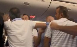  Gaziantep FK’nın uçağında kavga çıktı