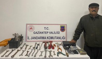 Gaziantep’te hırsızlık şüphelisi 22 şahıs tutuklandı