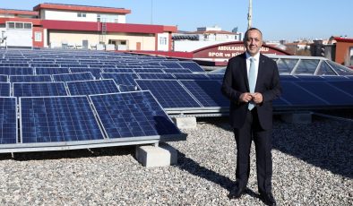 SANKO Okulları enerjisini güneşten alıyor