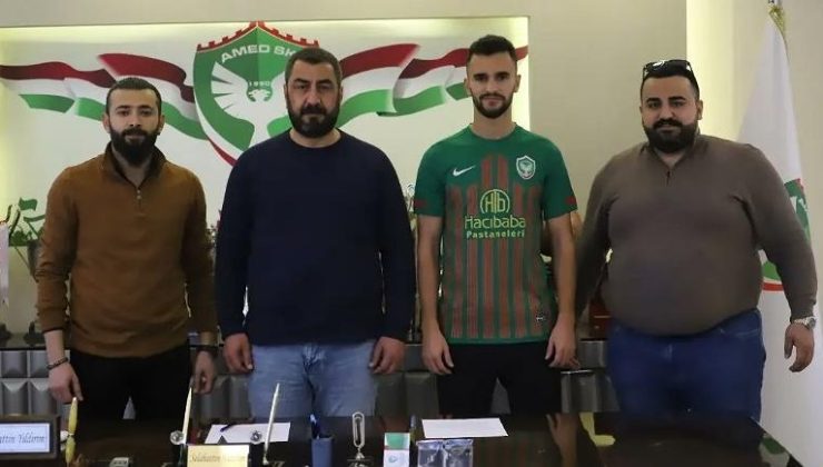 AMEDSPOR KADROSUNU GÜÇLENDİRMEYE DEVAM EDİYOR