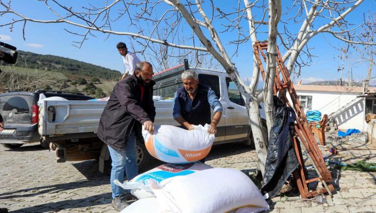 Afetzede besicilere büyük destek