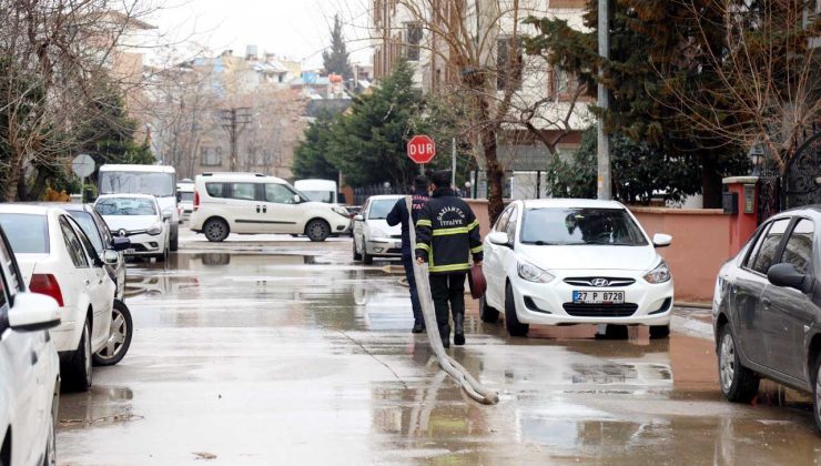 Gaziantep’te sel felaketi teyakkuzu