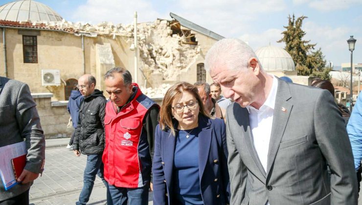 Depremin vurduğu tarihi yapılar ayağa kaldırılacak