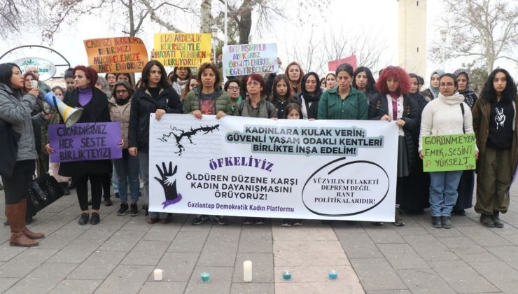 Gaziantep  ”  kadınlar tek ses oldu “