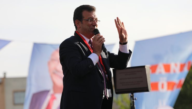 İmamoğlu izdihamı