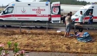 Minibüs hafriyat kamyonu ile çarpıştı: 1 ölü