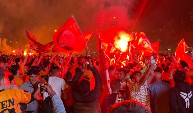 Galatasaray coşkusu…
