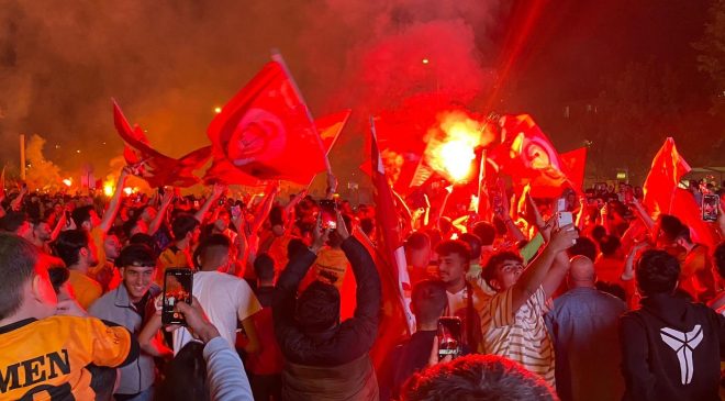 Galatasaray coşkusu…