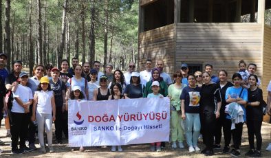 SANKO HASTANESİ’NDEN DOĞA YÜRÜYÜŞÜ