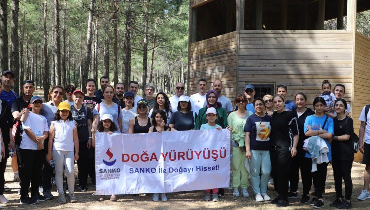 SANKO HASTANESİ’NDEN DOĞA YÜRÜYÜŞÜ