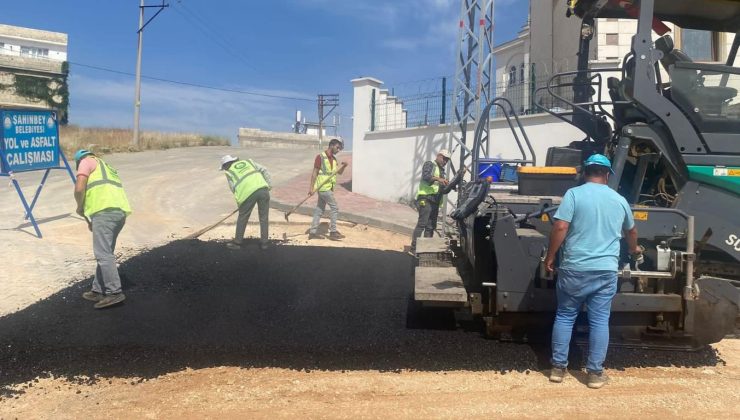 ŞAHİNBEY, ASFALTLAMA ÇALIŞMALARINA BAŞLADI