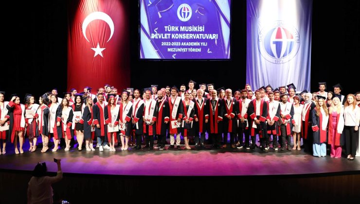 GAÜN KONSERVATUARI’NDA MEZUNİYET COŞKUSU