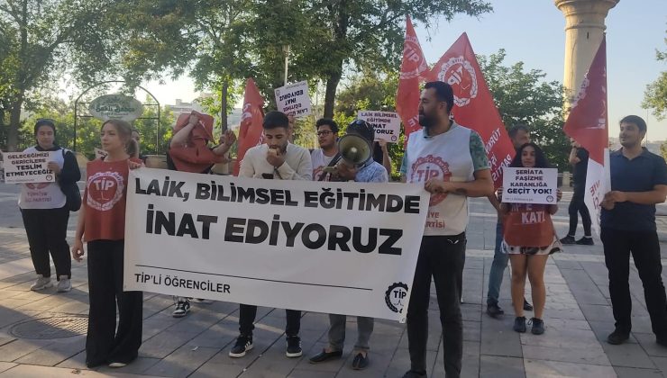 “LAİK, BİLİMSEL EĞİTİMDEN VAZGEÇMİYORUZ!”