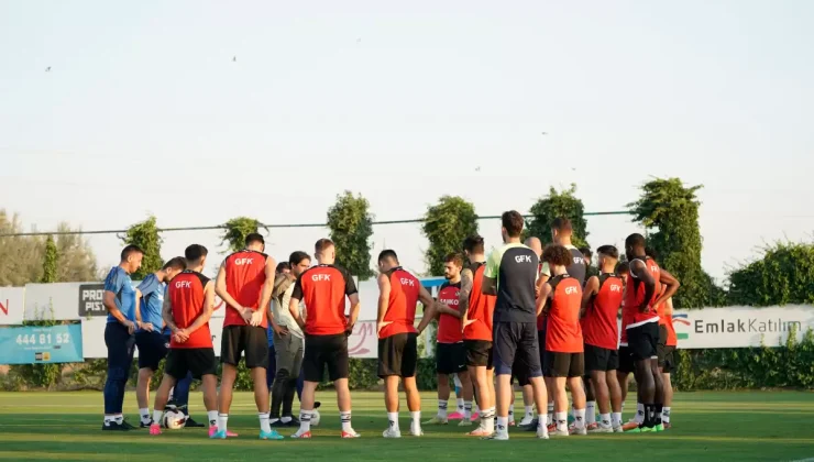 Gaziantep FK, Konyaspor maçının hazırlıklarını tamamladı