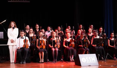 Şehitkamil Sanat Merkezi çocuk orkestrası ilk konserini verdi