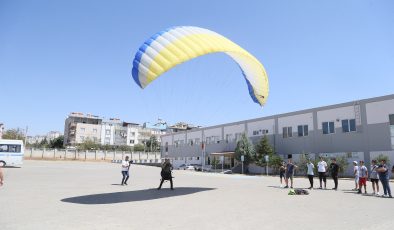 Gazi Şehirli gençlere havacılık eğitimi