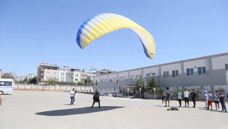 Gazi Şehirli gençlere havacılık eğitimi