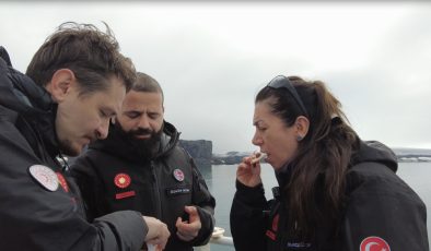 Gaziantep’ te kurutulan dondurma ve meyvelerin tadı, Antartika’ ya kadar uzandı