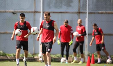 Sivasspor, Gaziantetp FK maçı hazırlıklarına başladı