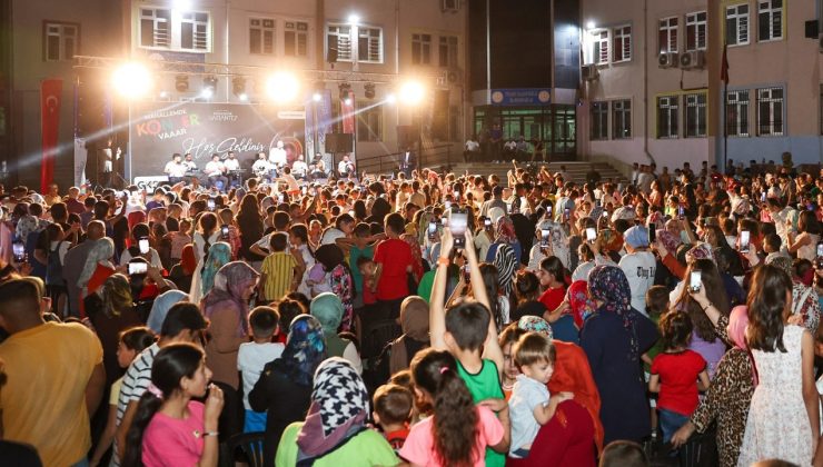 “Mahallemde Konser Var” programlarına vatandaşlardan yoğun ilgi