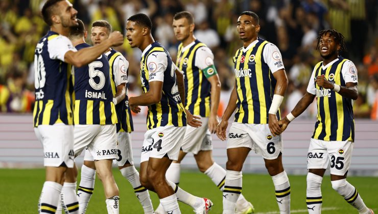 Fenerbahçe, Kadıköy’de dört golle kazandı