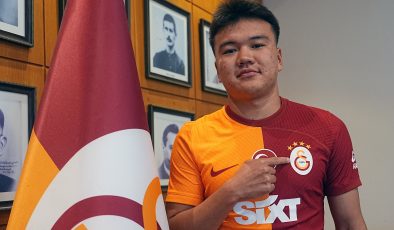 Galatasaray, Beknaz Almazbekov ile 3 yıllık sözleşme imzaladı