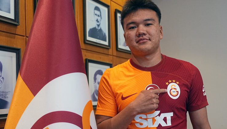 Galatasaray, Beknaz Almazbekov ile 3 yıllık sözleşme imzaladı