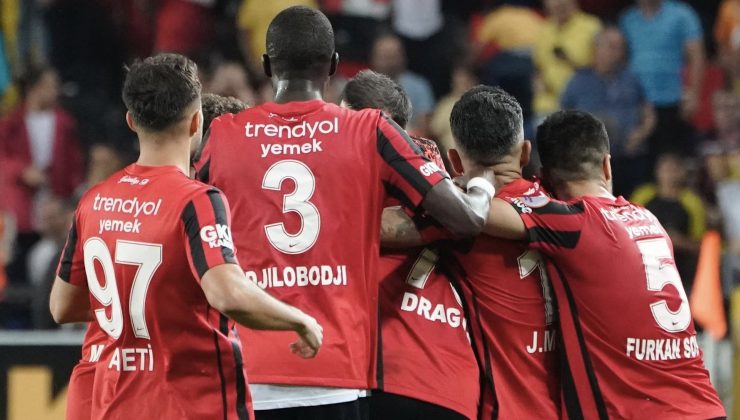 Gaziantep FK’nın galibiyet hasreti son buldu