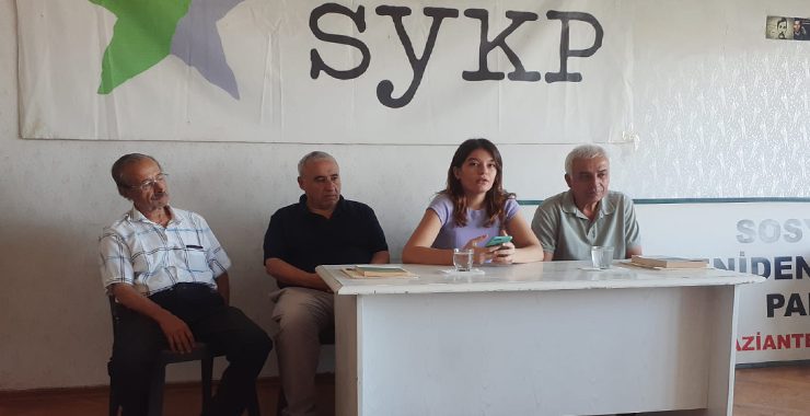 SYKP Antep il örgütünden iktidara tepki… ‘Baskılara karşı direneceğiz’