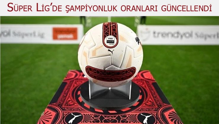 Trendyol Süper Lig’de şampiyonluk oranlarında değişikliğe gidildi