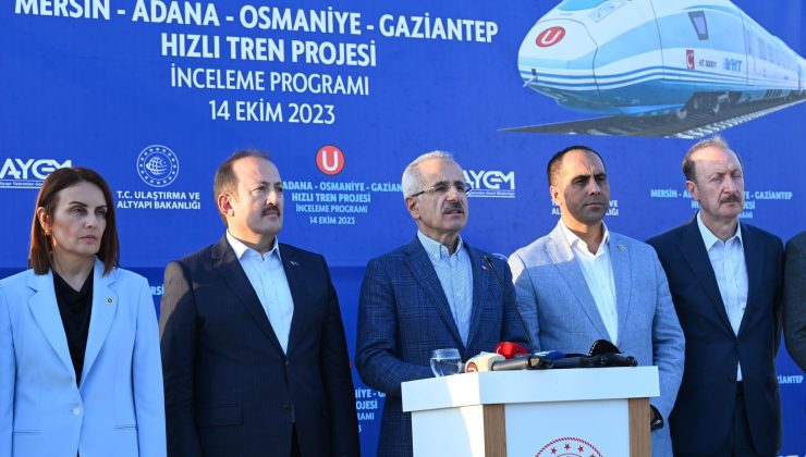 Bakan Abdulkadir Uraloğlu:”6,4 milyon yolcu ve yaklaşık 100 milyon ton yük taşımayı hedefliyoruz”