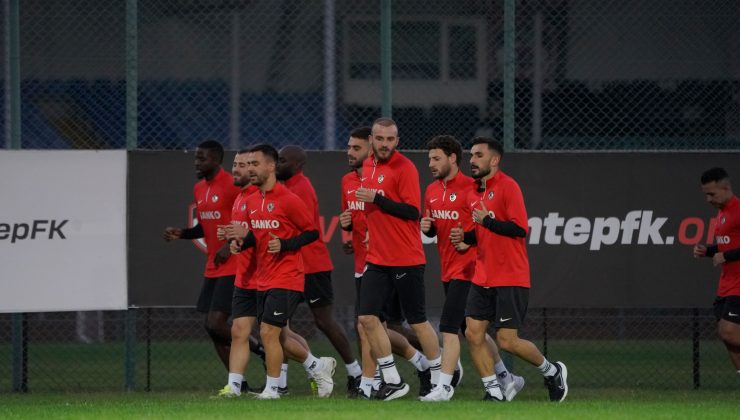 Gaziantep FK, Antalyaspor maçı hazırlıklarına başladı