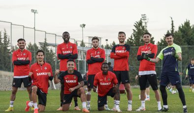 Gaziantep FK’da Antalyaspor mesaisi devam ediyor