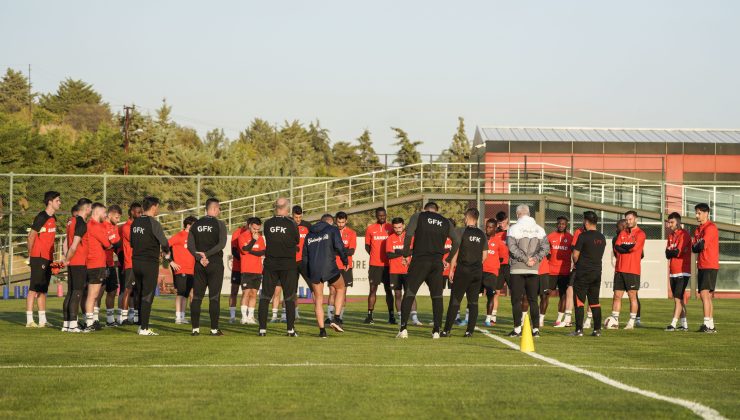 Gaziantep FK’da Beşiktaş maçı hazırlıkları başladı