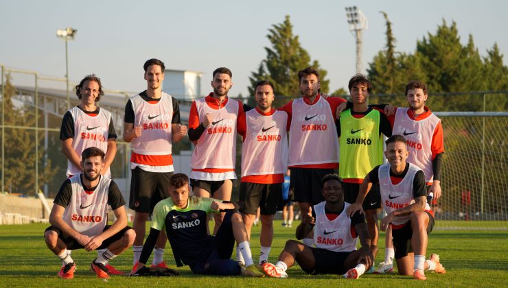 Gaziantep FK, Antalyaspor maçı hazırlıklarını sürdürdü