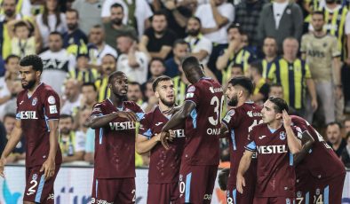 Kadıköy’de kazanan Trabzonspor! Fenerbahçe’nin galibiyet serisi…