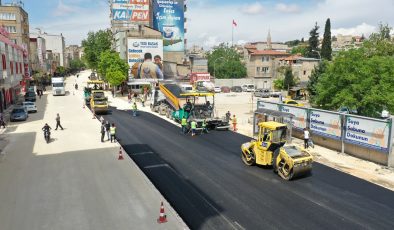 Gaziantep’te 9 yılda bin 110 km sıcak asfalt!