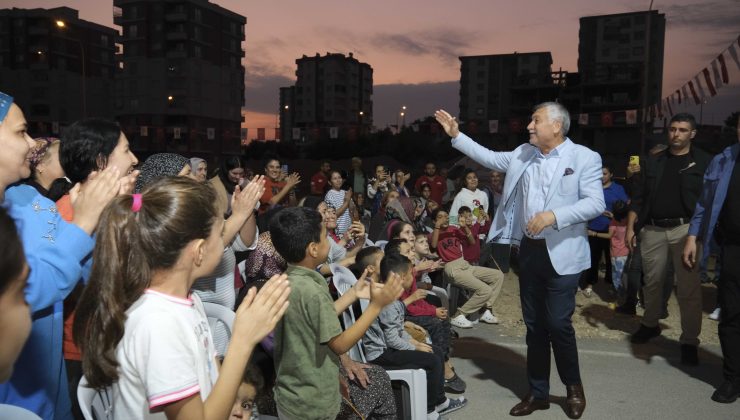 Başkan Karalar, Sarıçam Sofudede Mahallesi’nde halkla buluştu