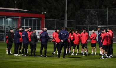 Gaziantep FK, Ankaragücü maçı hazırlıklarına başladı