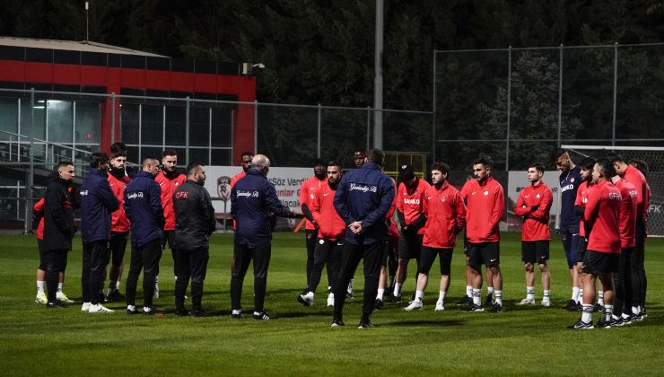 Gaziantep FK, Ankaragücü maçı hazırlıklarına başladı