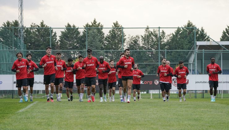 Gaziantep FK, Efeler 09 maçı hazırlıklarını tamamladı