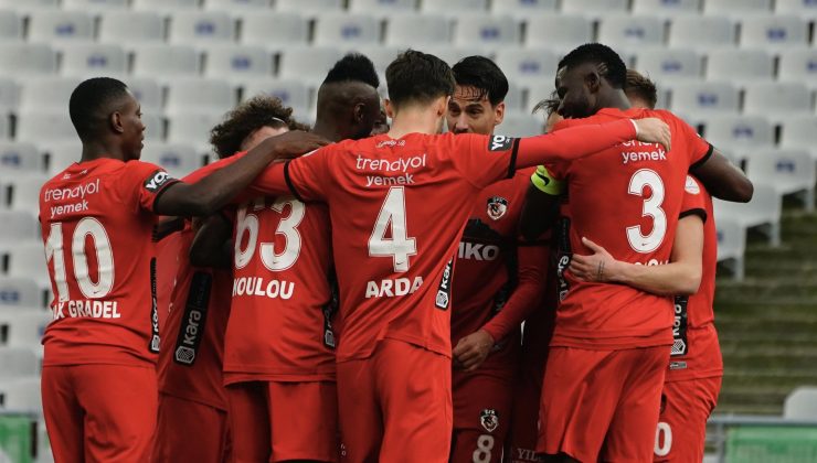 Gaziantep FK, İstanbul deplasmanından üç puanla dönüyor