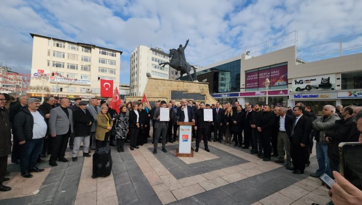 CHP’den şehitlere ilişkin basın açıklaması