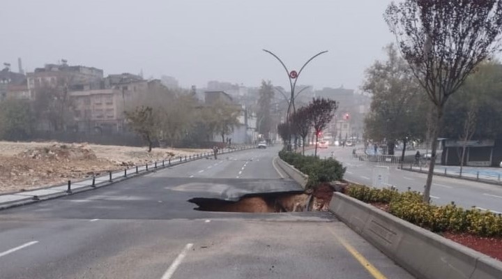 Şahinbey’in yolu yine çöktü…