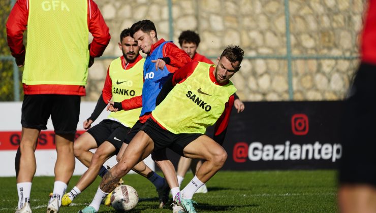 Gaziantep FK, Adana Demirspor maçı hazırlıklarına başladı